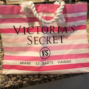 Victoria secret beach bag